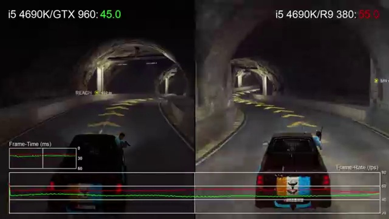 Just Cause 3 PC  GTX 960 vs R9 380, Core i5 4690K vs FX-8350 Performance Testing