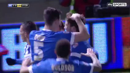 Brighton 4-0 Leeds - All goals HD (Championship)
