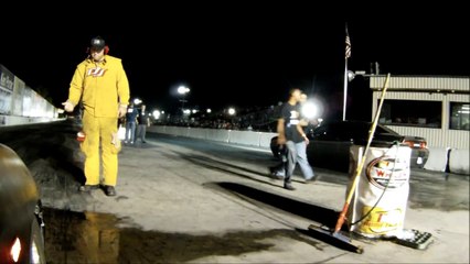 Turbo Integra vs SRT8 Challenger Hurst edition  HD Irwindale 9/28