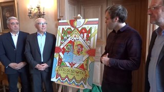 Interview de Michaël Barret gagnant du concours d'affiche des Fêtes de Bayonne 2016