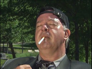 Sleeping Smoker is Smoking