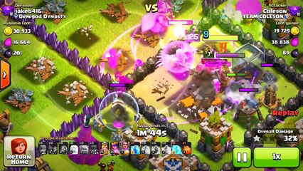 Download Video: Clash of Clans - TOWN HALL TRIPLE BATTLE!!! -MAX TROOP TESTING + MINI GAMES!- - YouTube