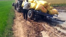 tractor Kubota​ M6040SU Mower Broken dropped, prepar new, stuck, videos, fail, accidents