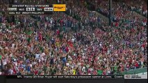 GOAL Bradley Wright-Phillips rockets a shot past Starke  MLS All-Stars vs FC Bayern Munchen