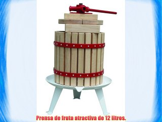Prensa de fruta (12 litros)