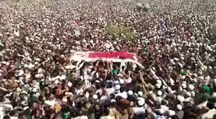 Funeral prayer of Mumtaz Qadri has been offered - Mumtaz qadri execution 2016