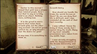 Let's Play Oblivion Part 24: Squeeper's Journal