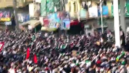 Really Amazing Crowd At Mumtaz Qadri's Funeral, Millions of People, Exclusive Video