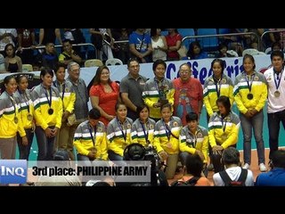 V-League: Army beats Air Force, takes third place