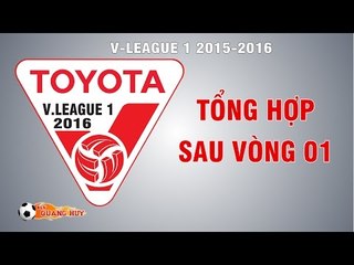Tổng hợp Vòng 1 Toyota V.League 1-2016