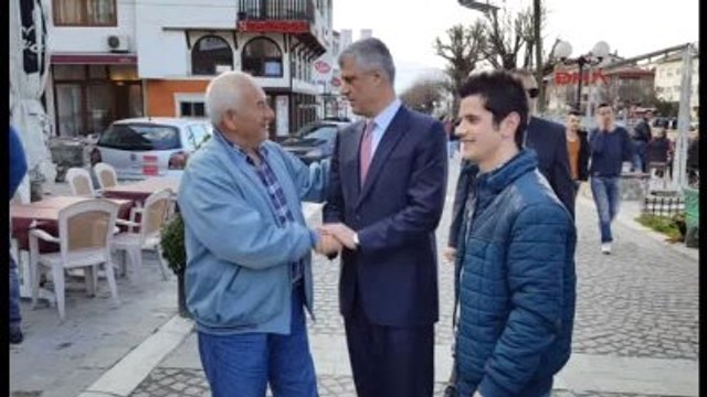 Kosova?nın Yeni Cumhurbaşkanı Taçi Prizren?de...