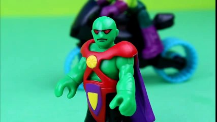 Disney Cars Mater & Daniel Tiger deliver a secret suitcase to Batman from Superman