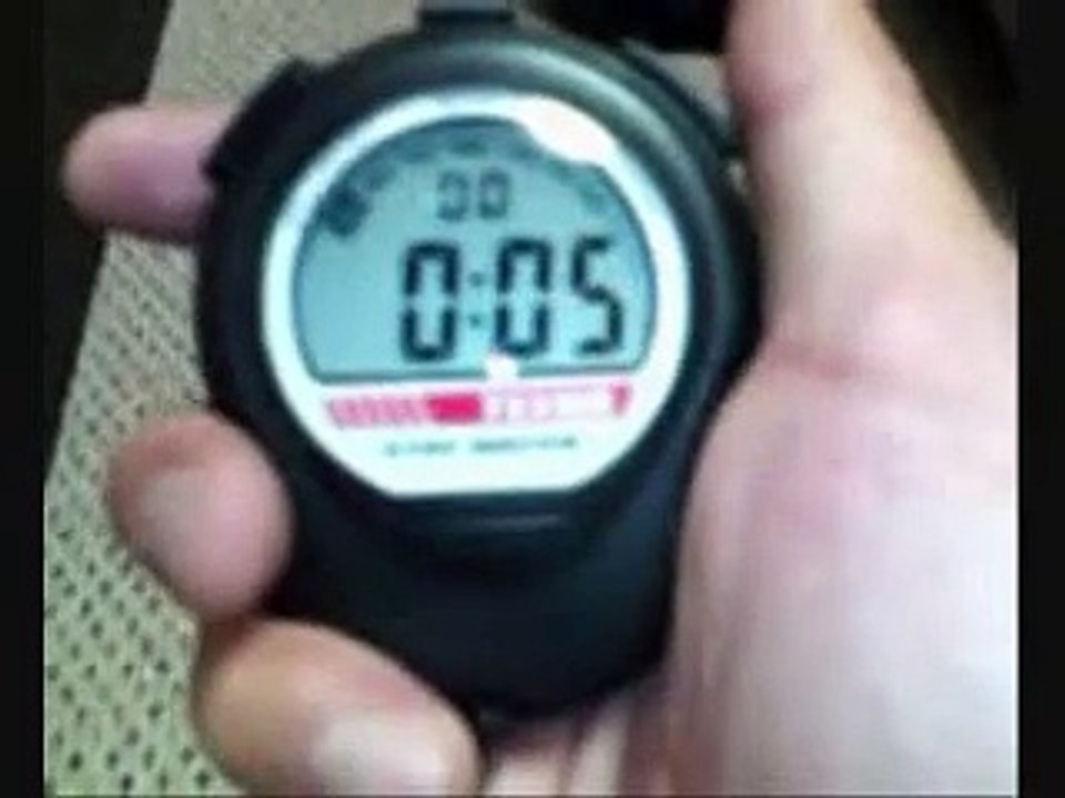 黒岩：５秒ジャストで止める！に挑戦