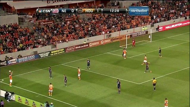 GOAL Will Bruin adds a second with a sliding finish Houston Dynamo vs. New England Revolution