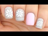 Nail Art Tutorial: Cute Winter Sweater / Fair Isle Print