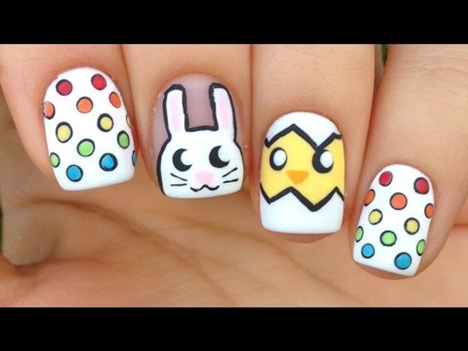 Cute & Easy Easter Nail Art Tutorial