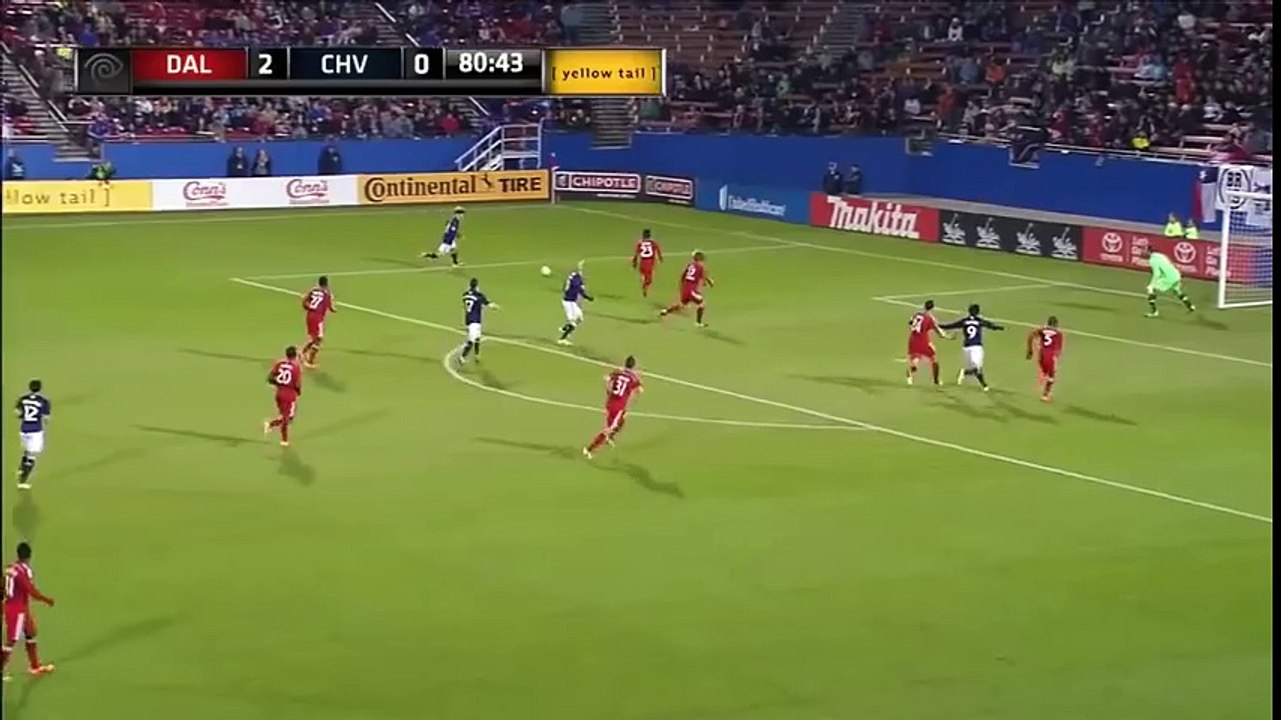 GOAL Erick Torres taps it home after slick Chivas USA move  FC Dallas vs Chivas USA