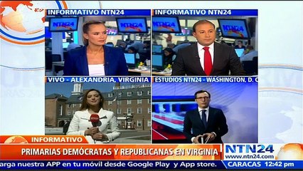 Expectativa en el "estado indeciso" de Virginia donde no hay una tendencia clara por republicanos o demócratas