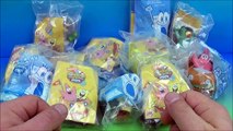 2004 SPONGEBOB SQUAREPANTS THE MOVIE SET OF 12 BURGER KING KIDS MEAL TOYS VIDEO REVIEW