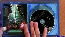 Harry Potter Deathly Hallows blu-ray 3D part 1 - part 2 unboxing review