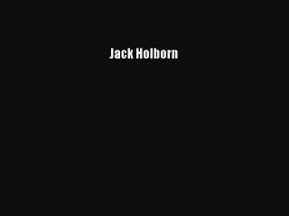 Read Jack Holborn Ebook Free