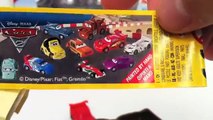 Cars 2 Surprise Eggs Unboxing Lightning McQueen toy gift - Kinder sorpresa huevo juguete r