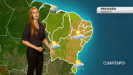 Previsão Nordeste - Ar seco perde força