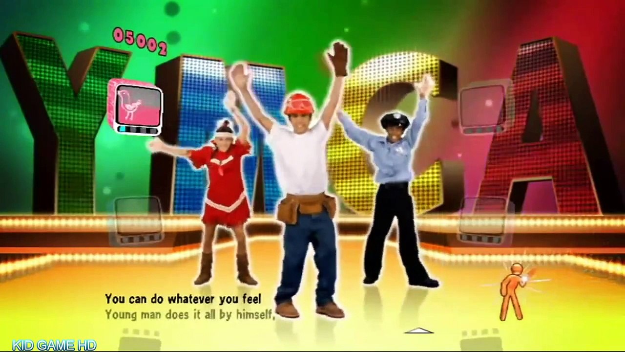 JUST DANCE KIDS | 1080p MOVIE Game | YMCA | CARS KID GAME HD