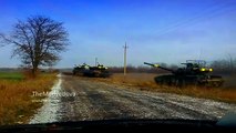 Колонна танков ВСУ / Column of tanks the Armed Forces Ukraine