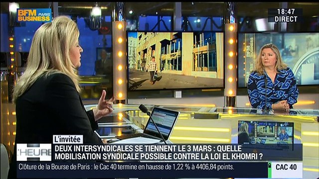 Loi El Khomri: Nous sommes prêts à la CFE-CGC à descendre dans la rue si ce texte ne bouge pas , Carole Couvert - 01/03