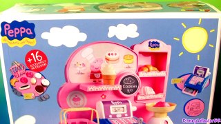 Cooking Peppa Pig Pastry Shop with Cash Register Toy - Pastelería Pasticceria Pâtisserie