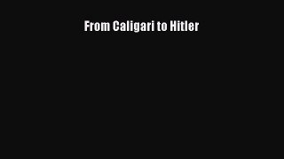 PDF From Caligari to Hitler  EBook