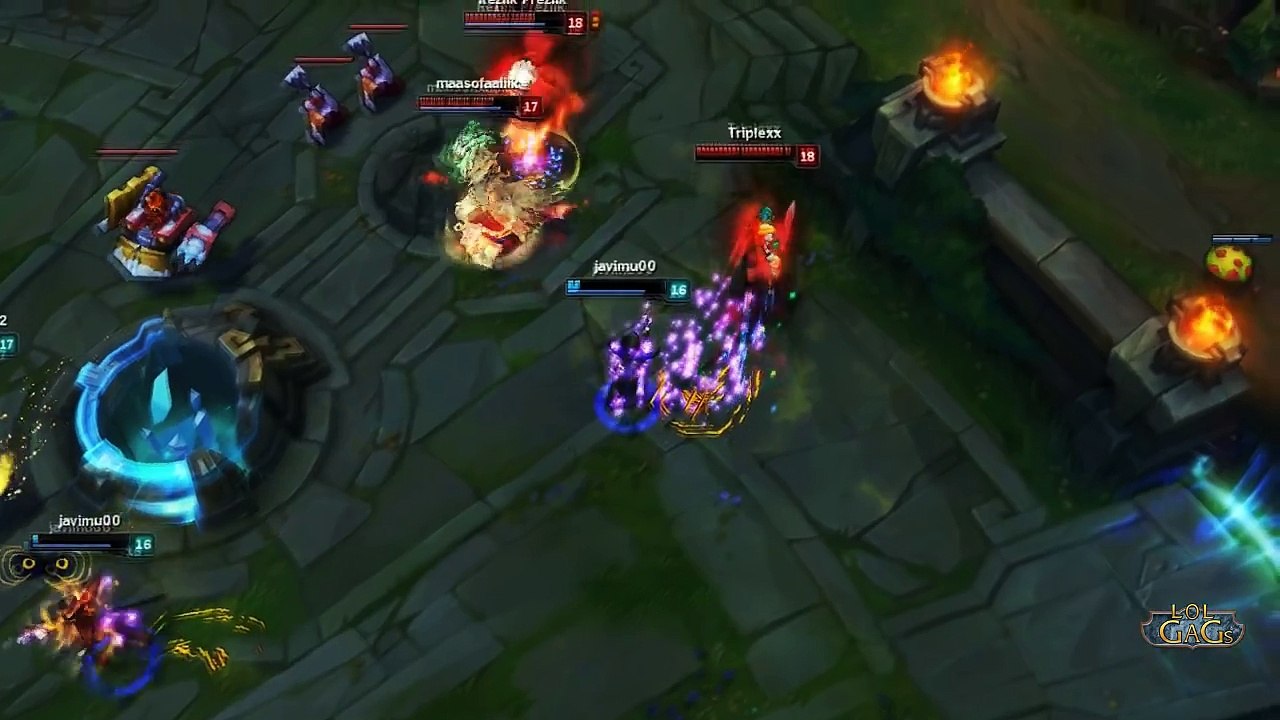 2.5 Attack SPEED Riven Montage (LoL Gags)