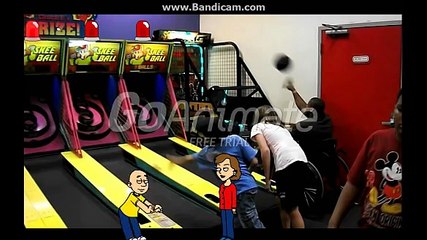 Caillou Behaves At chuck e. cheese/ungrounded