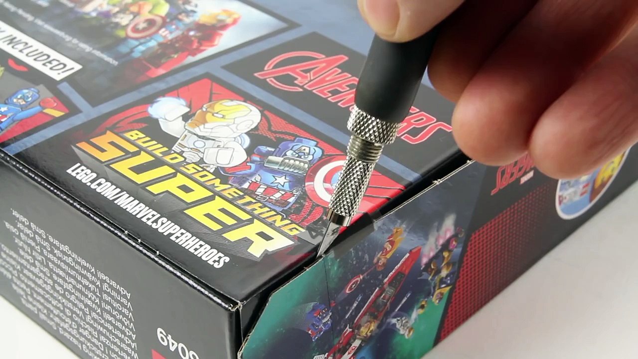 Lego Super Heroes 76049 Avenjet Space Mission Lego Speed Build