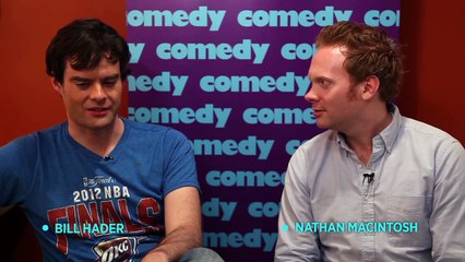 Backstage at Just For Laughs: All Access - Bill Hader on The Apple Store