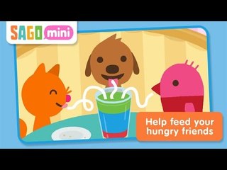 Sago Mini Pet Cafe App - Sago Mini Game for Kids