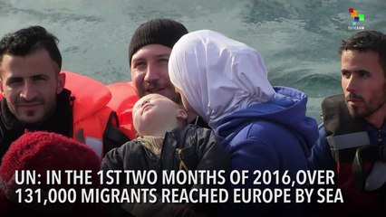 Over 130,000 Refugees Arrive in Europe in 2 Months