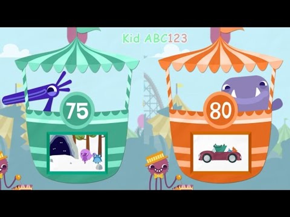 Endless Numbers counting 75 to 80 - Learn 123 Number for Kids - video ...