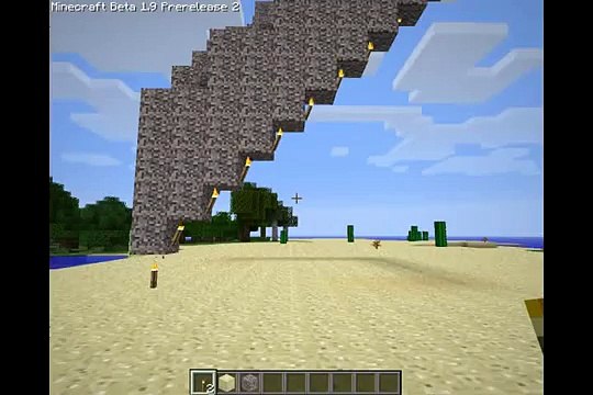Minecraft как построить стены замка за 25 секунд