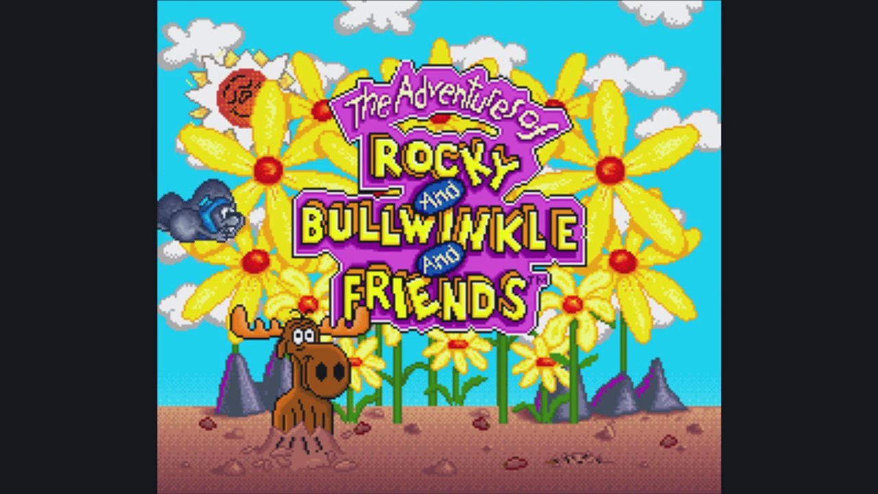 The Adventures of Rocky and Bullwinkle and Friends Intro (SNES Introduction)
