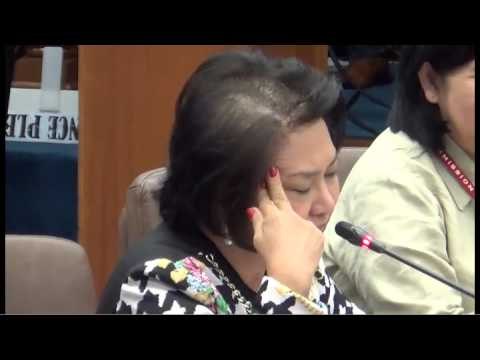 COA chief Tan makes her presence felt at the Senate probe on pork scam