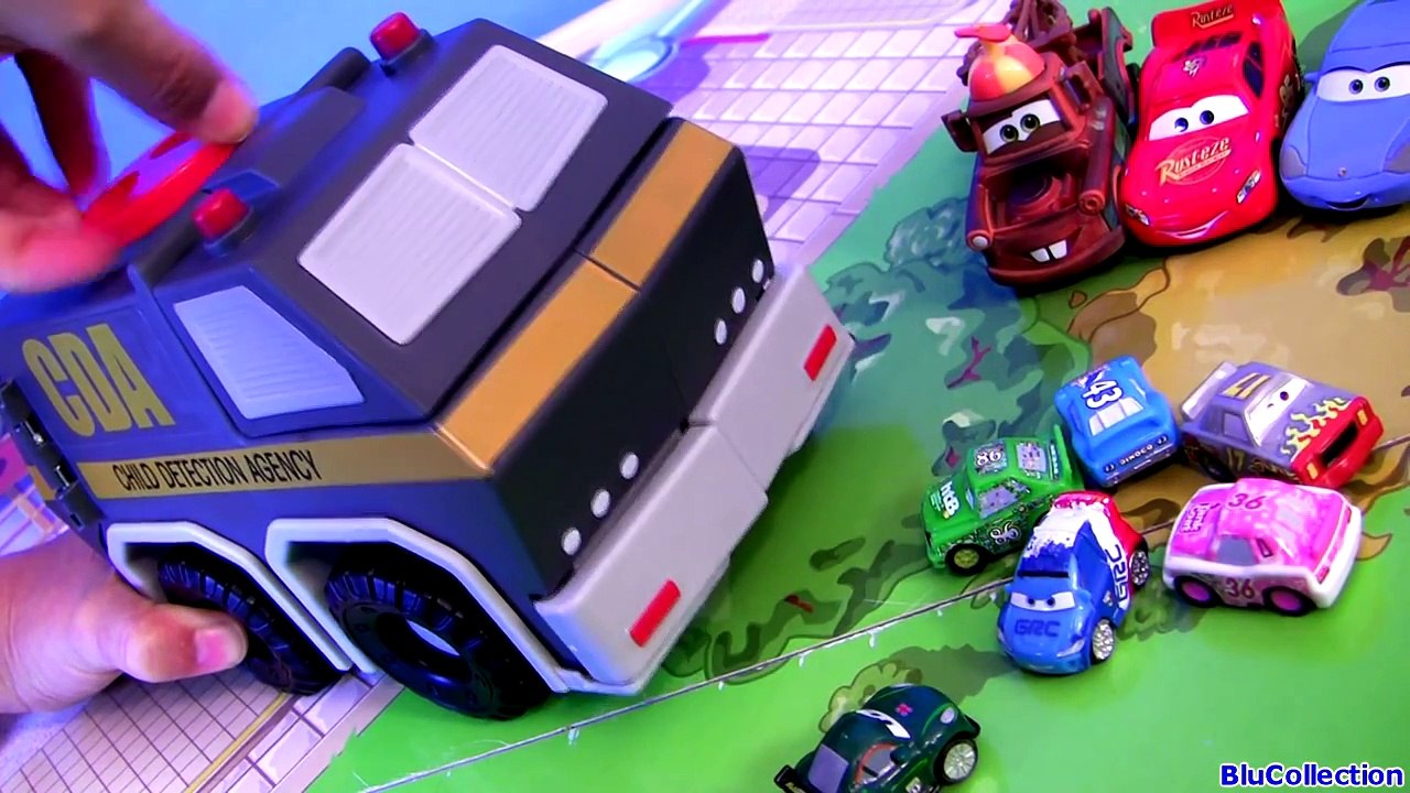 Sally Captured by CDA VAN Micro Drifters Cars 2 Monsters University Meets Disney Pixar CARS toys