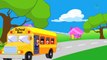 Wheels on the bus goes round and round | Kids Songs And Nursery rhymes with lyrics for chi