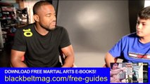 Rashad Evans: 10 Questions From an MMA Fan - Exclusive Interview Video for Black Belt Magazine