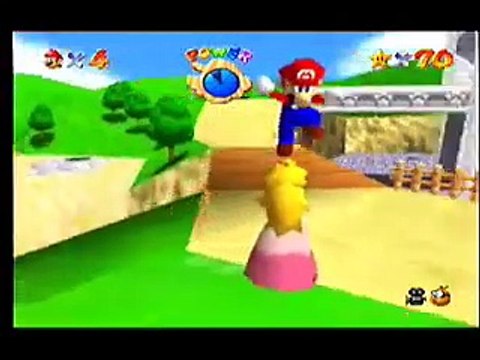 Gameshark code: Peach Kills Mario in Super Mario 64