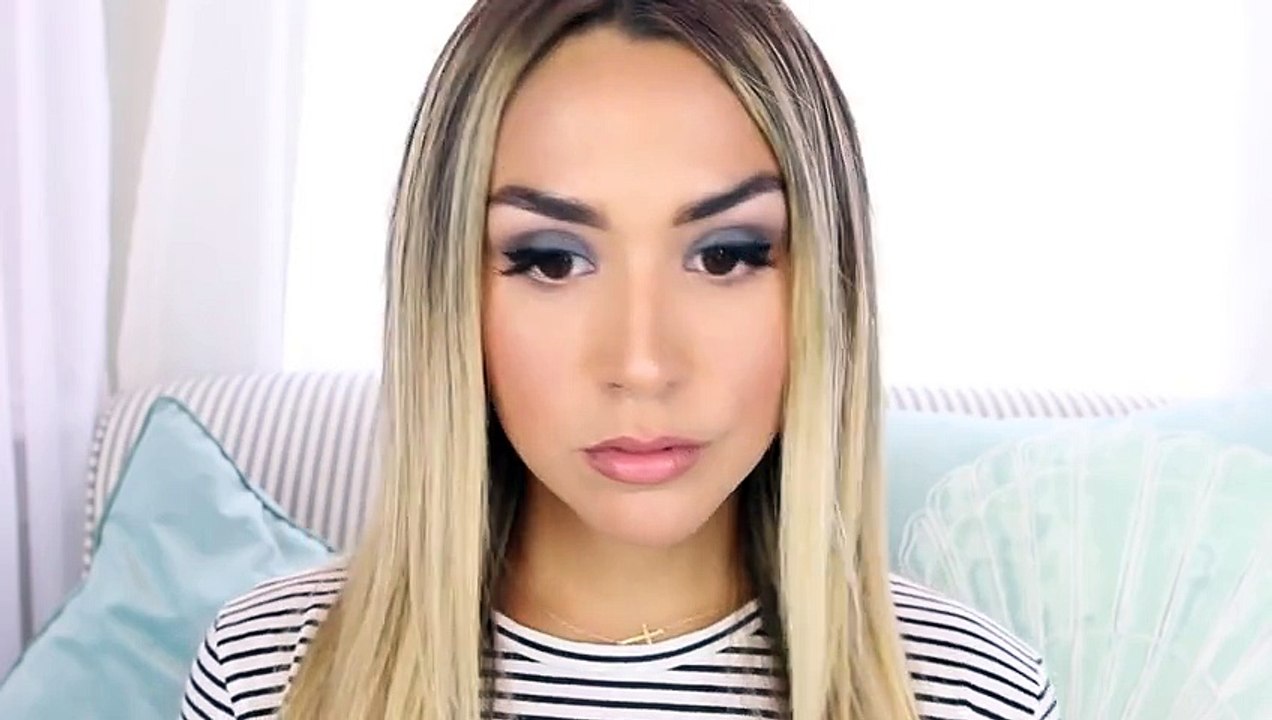 NAVY SMOKEY EYE FOR BEGINNERS! Fall Makeup Tutorial