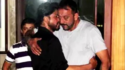 Shahrukh Khan Celebrates Sanjay Dutt's Release From Jail