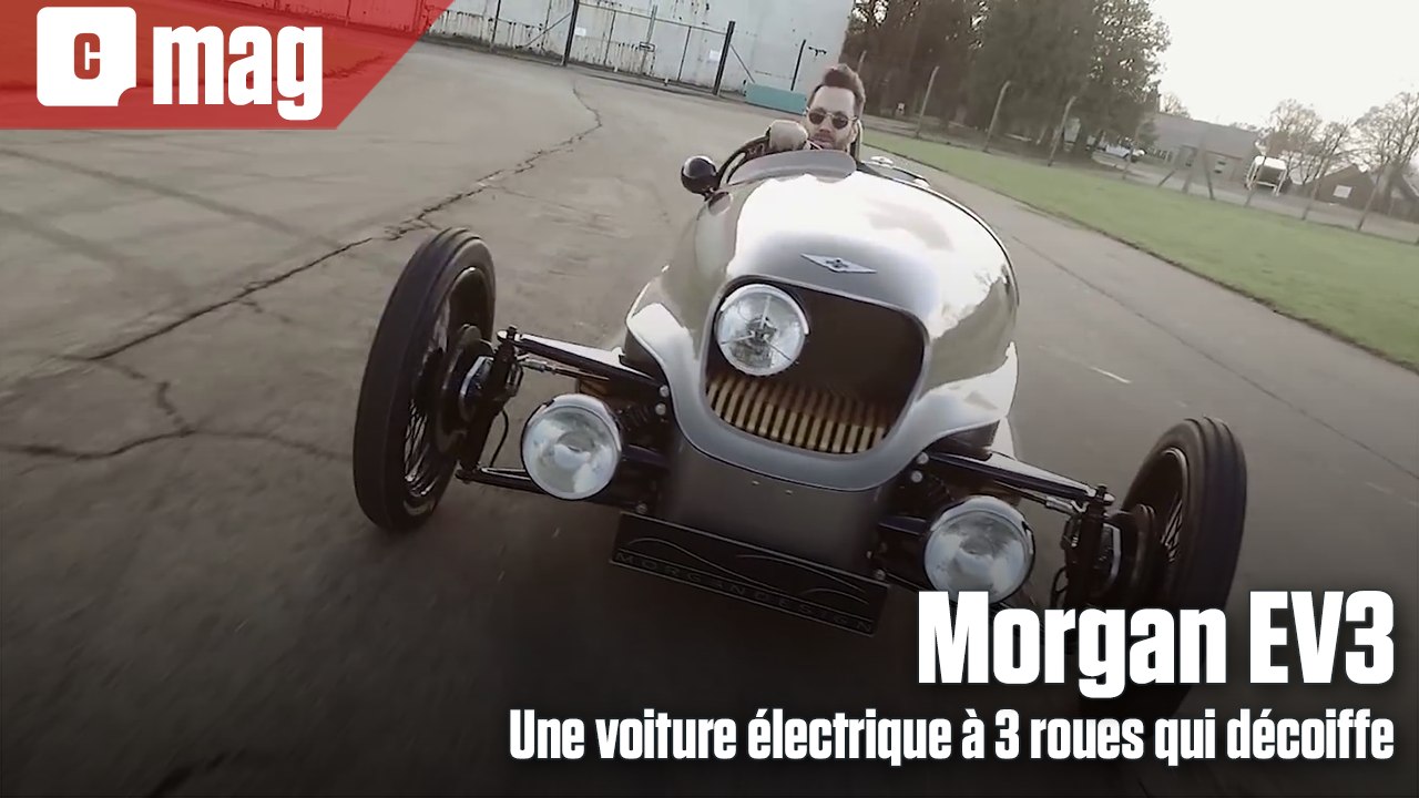 Morgan EV3 : une voiture électrique à 3 roues q...