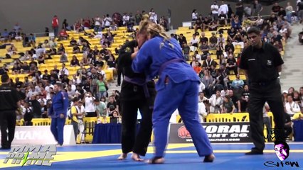 Cris Cyborg Suplexes way to Gold Medal Mundials (BJJ Worlds) 2011